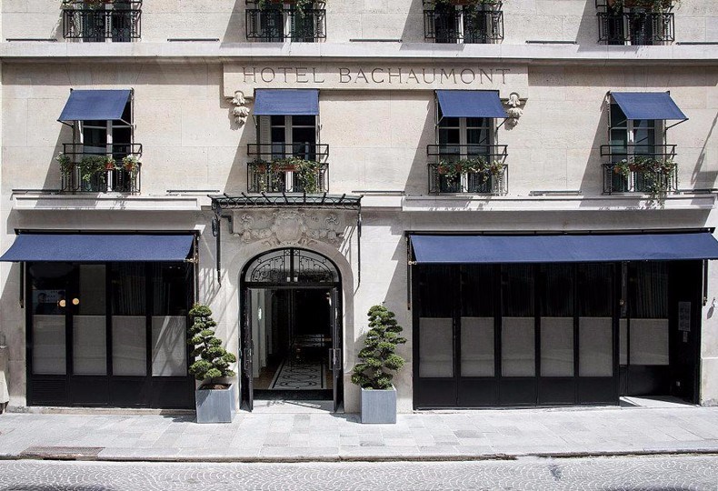 奢华致敬：法国巴黎Bachaumont酒店设计1.jpg