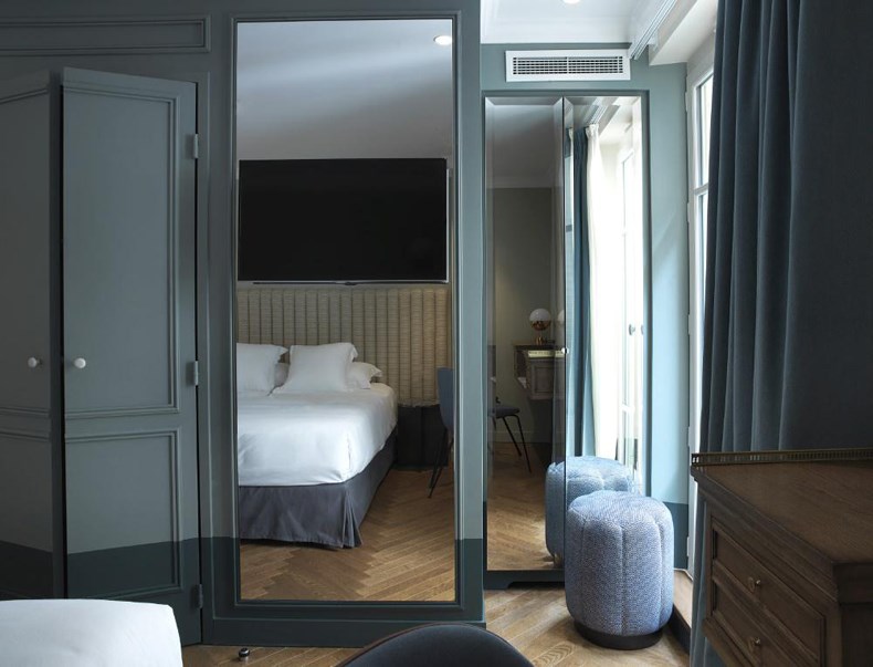 奢华致敬：法国巴黎Bachaumont酒店设计14.jpg