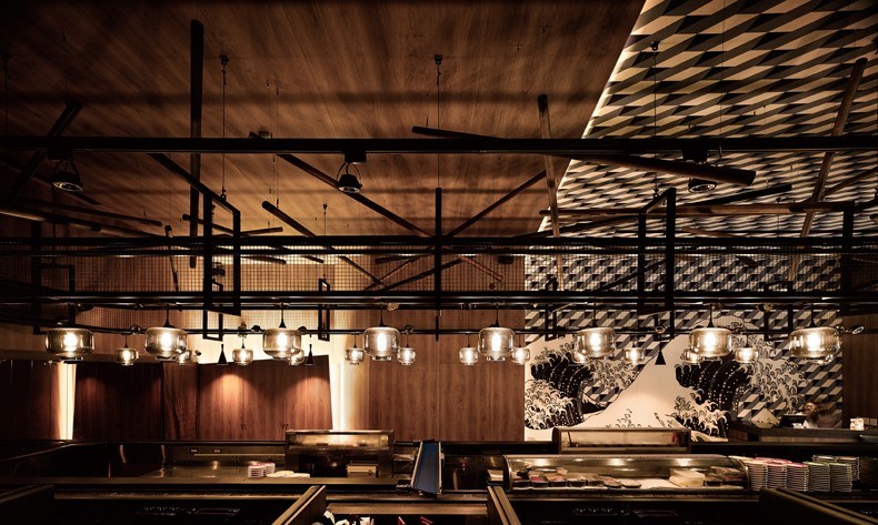 海寿司餐厅设计结构展示