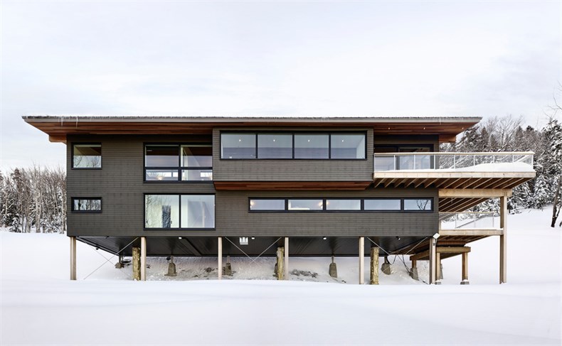 劳伦森滑雪小屋设计-06