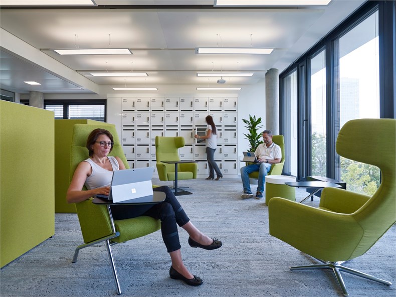 HPP Architekten：微软慕尼黑德国总部室内设计－２２