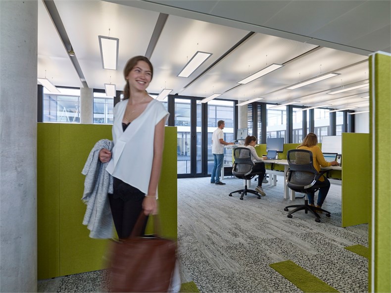 HPP Architekten：微软慕尼黑德国总部室内设计－１６
