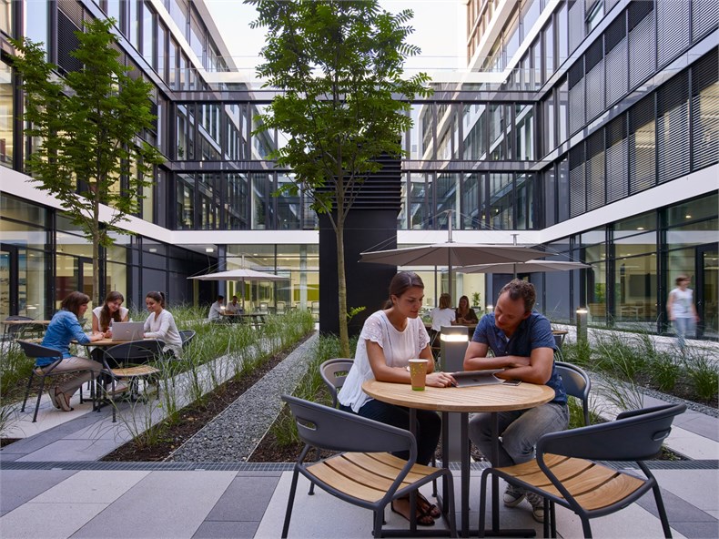 HPP Architekten：微软慕尼黑德国总部室内设计－１０