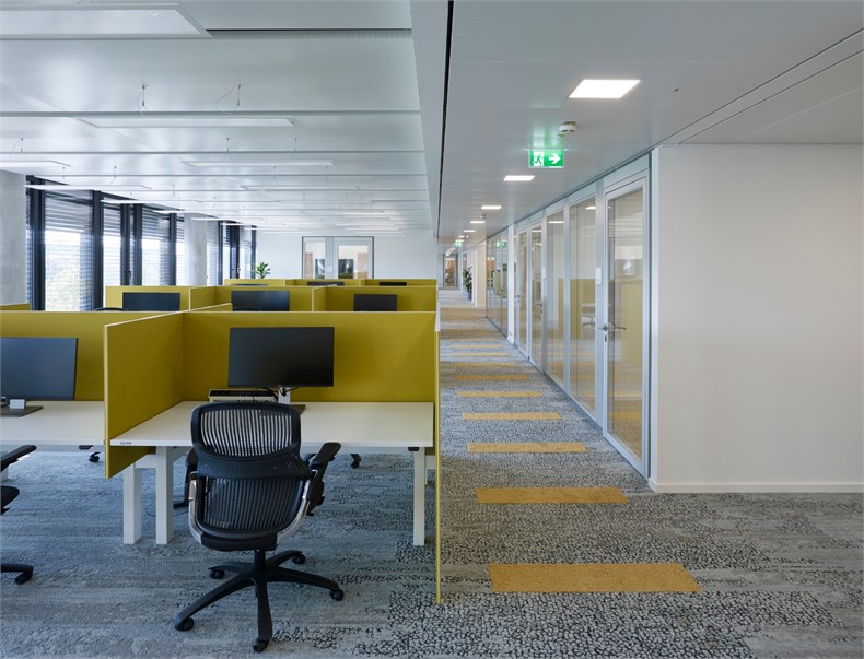 HPP Architekten：微软慕尼黑德国总部室内设计－１７