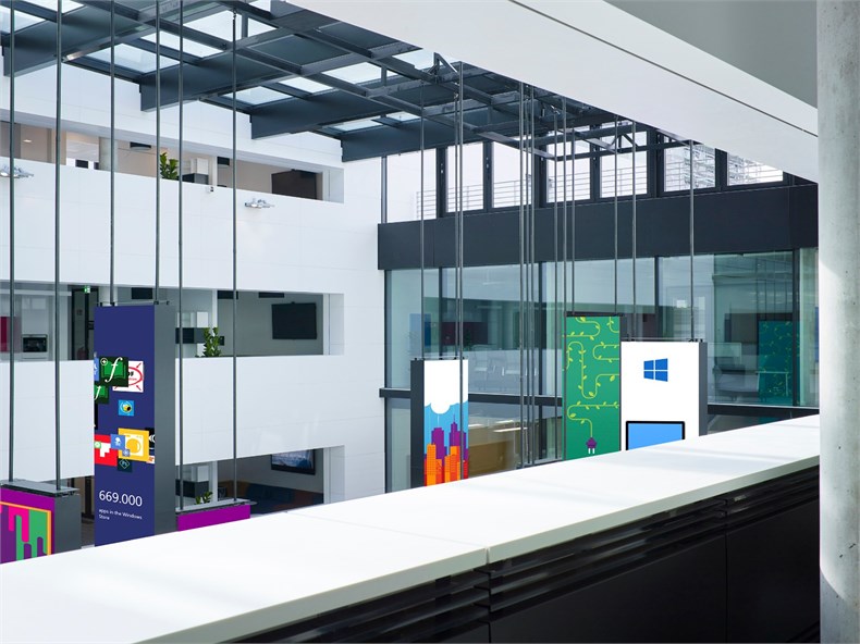 HPP Architekten：微软慕尼黑德国总部室内设计－０７