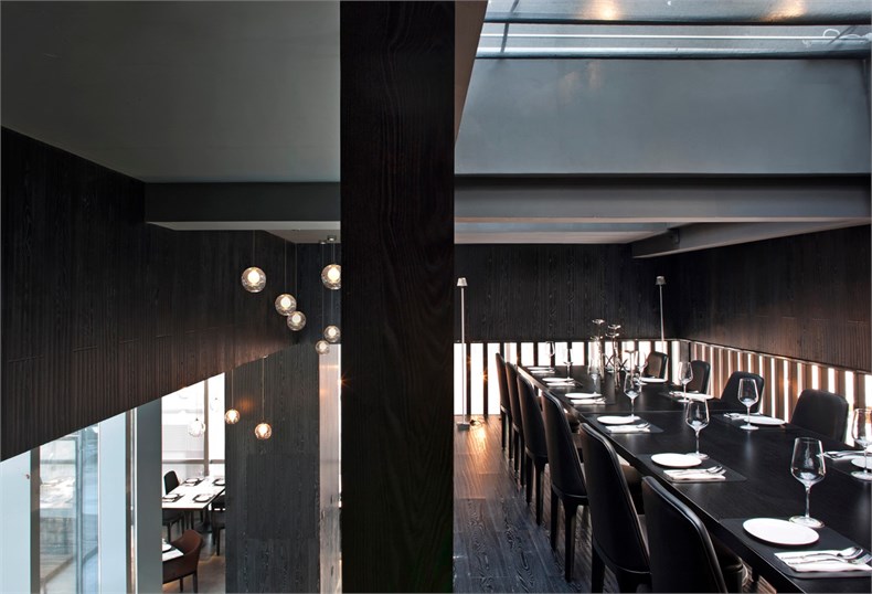鹏涛室内设计：LINN BISTRO创意餐厅设计－０８