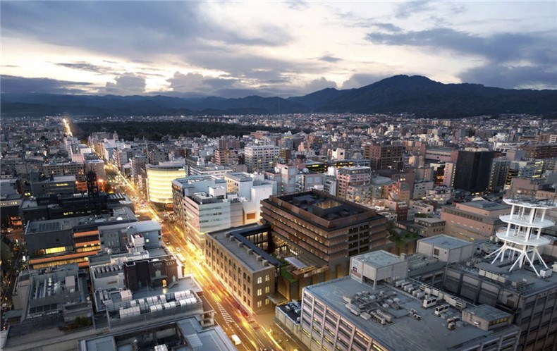 Ace Hotel Kyoto - Birds Eye Rendering - credit KKAA.jpg