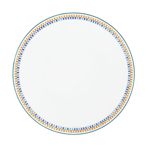 Assiette a diner Hermes en contrepoint en porcelaine - Collection AH25 - Hermes Studio des Fleurs (2).jpg